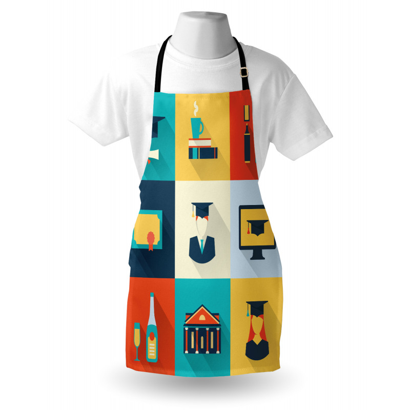 Colorful Squares Concept Apron