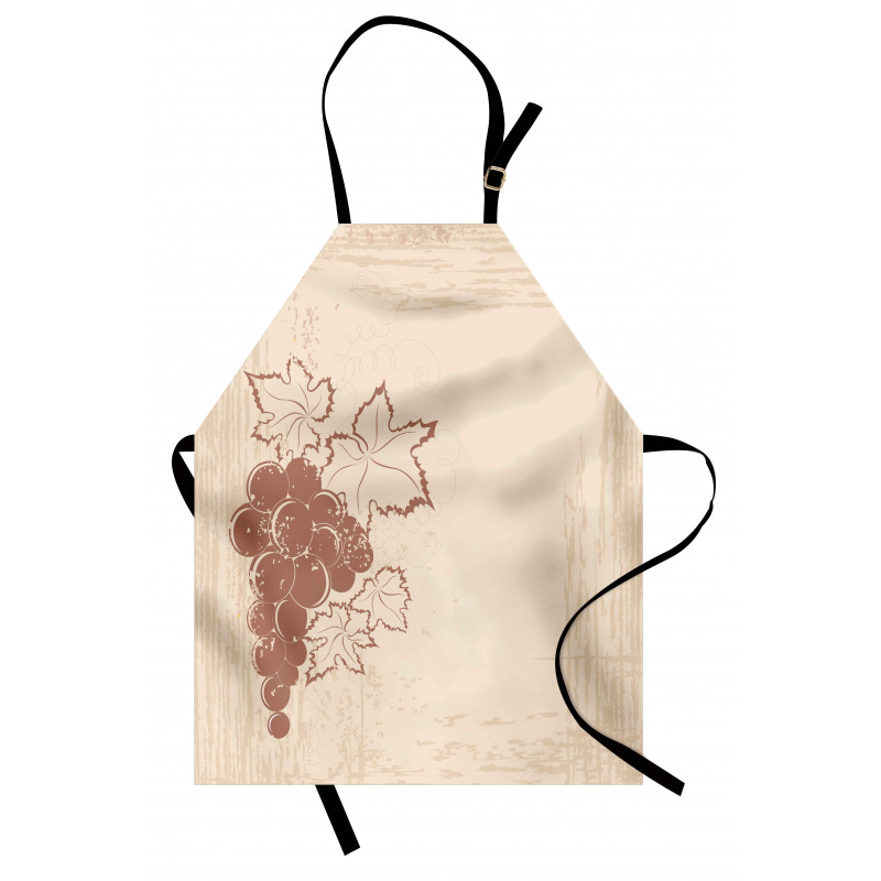 Vintage Style Fruits Branch Apron