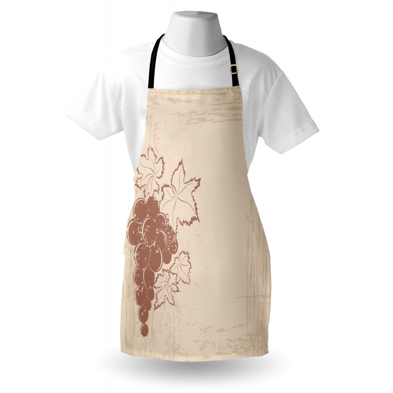 Vintage Style Fruits Branch Apron