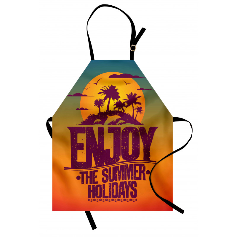 Tropical Island Enjoy Summer Apron