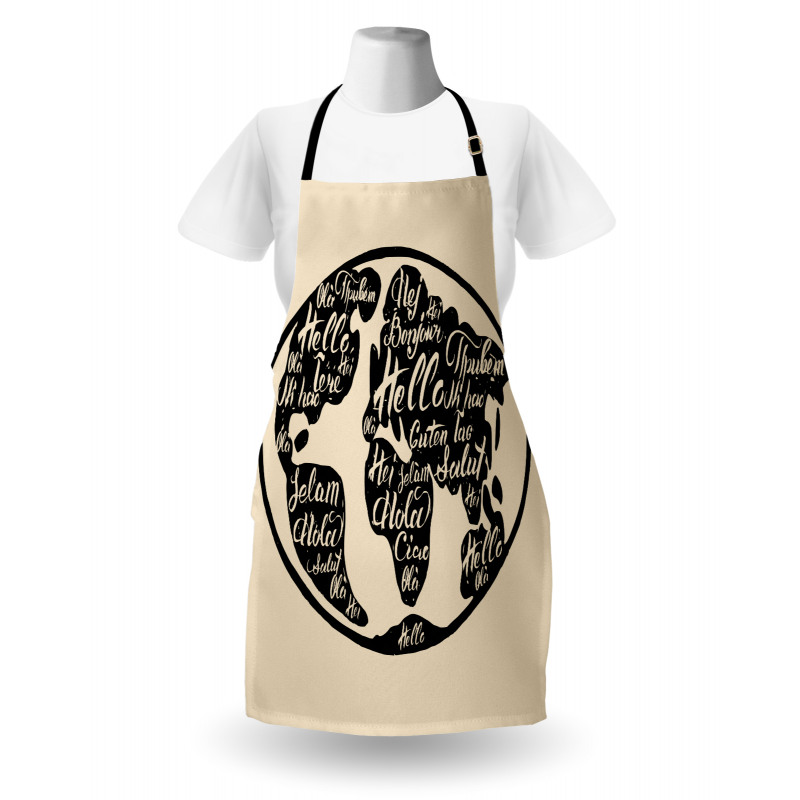 Hello in Various Languages Apron