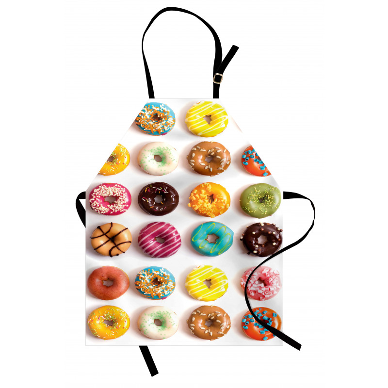 Tasty Colorful Donuts Apron