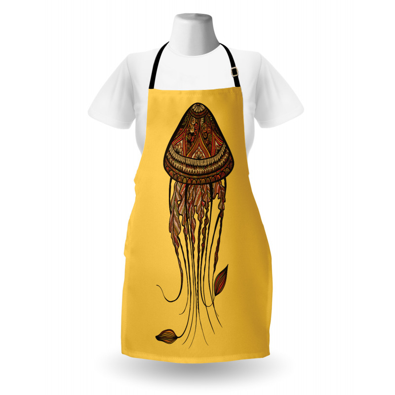 Abstract Jellyfish Apron