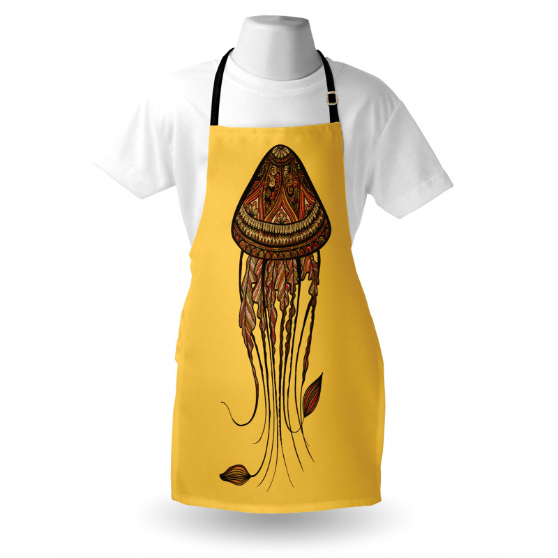 Abstract Jellyfish Apron