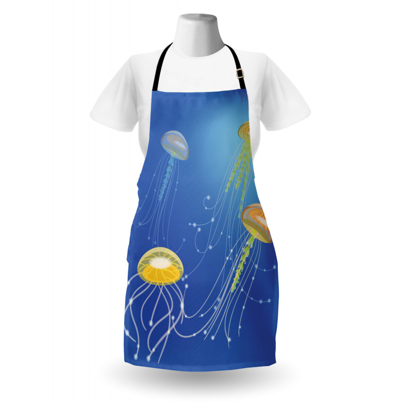 Abstract Floating Scene Apron