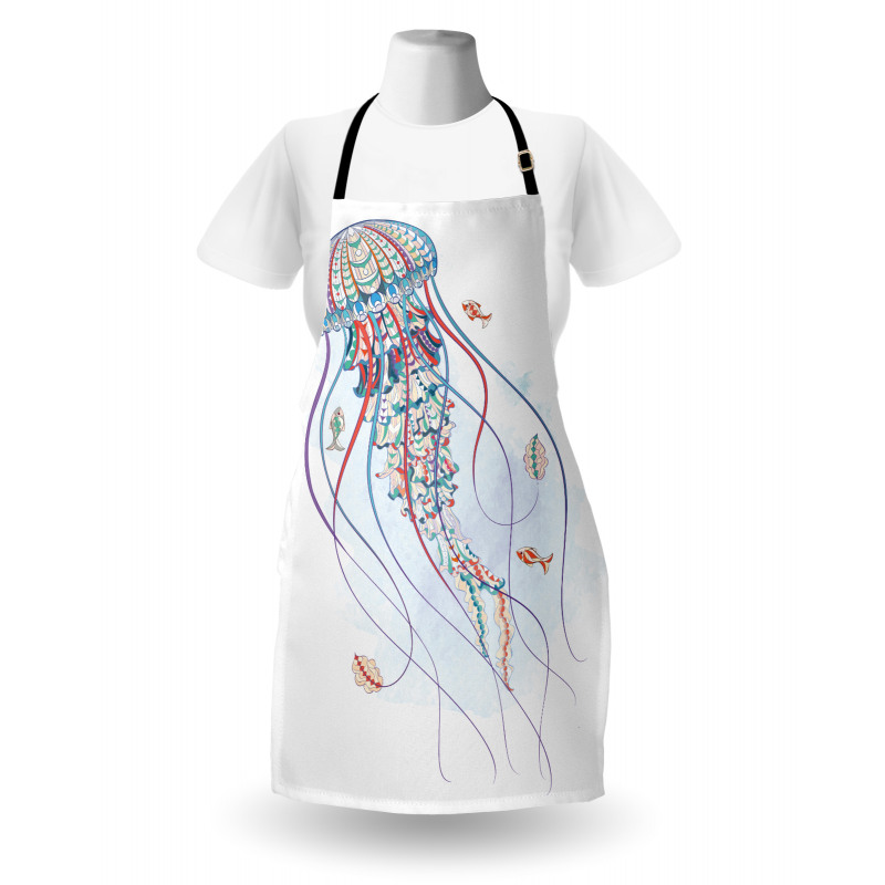 Nautical Ornate Organism Apron