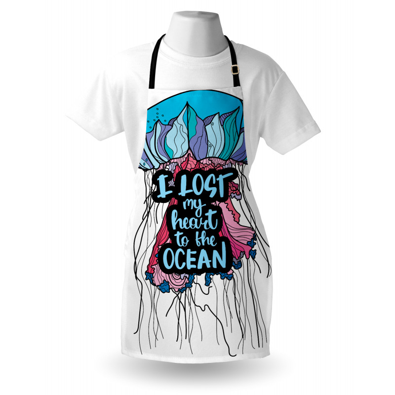 I Lost My Heart to Ocean Apron