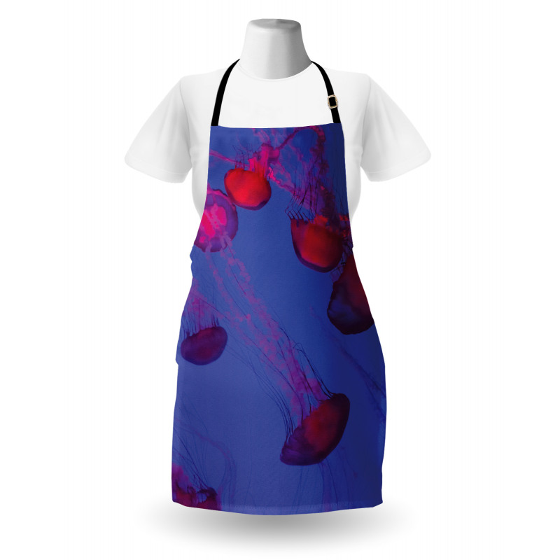 Tropical Underwater Bloom Apron