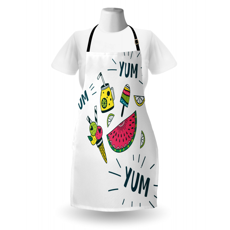 Summer Tastes and Lettering Apron