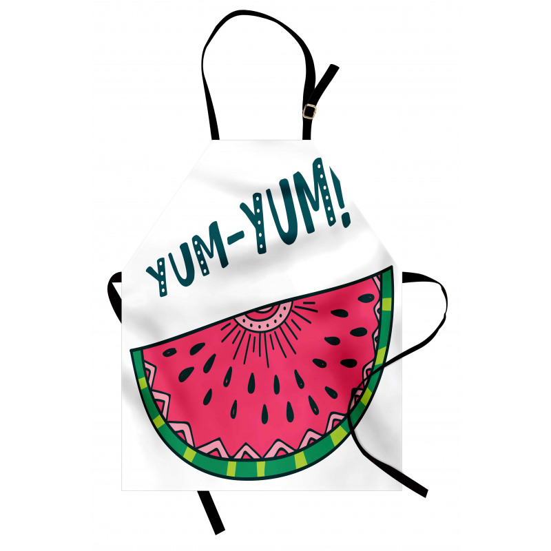 Tasty Watermelon Slice Yum Yum Apron