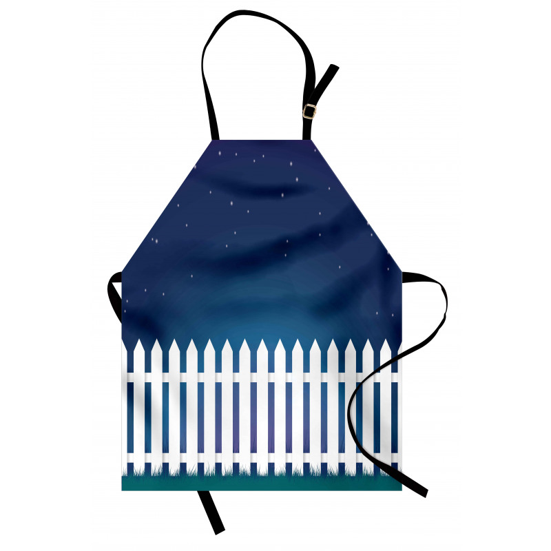 Starry Night with Crescent Apron