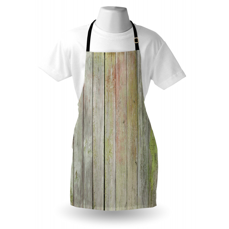 Old Rural Grungy Wooden Fence Apron