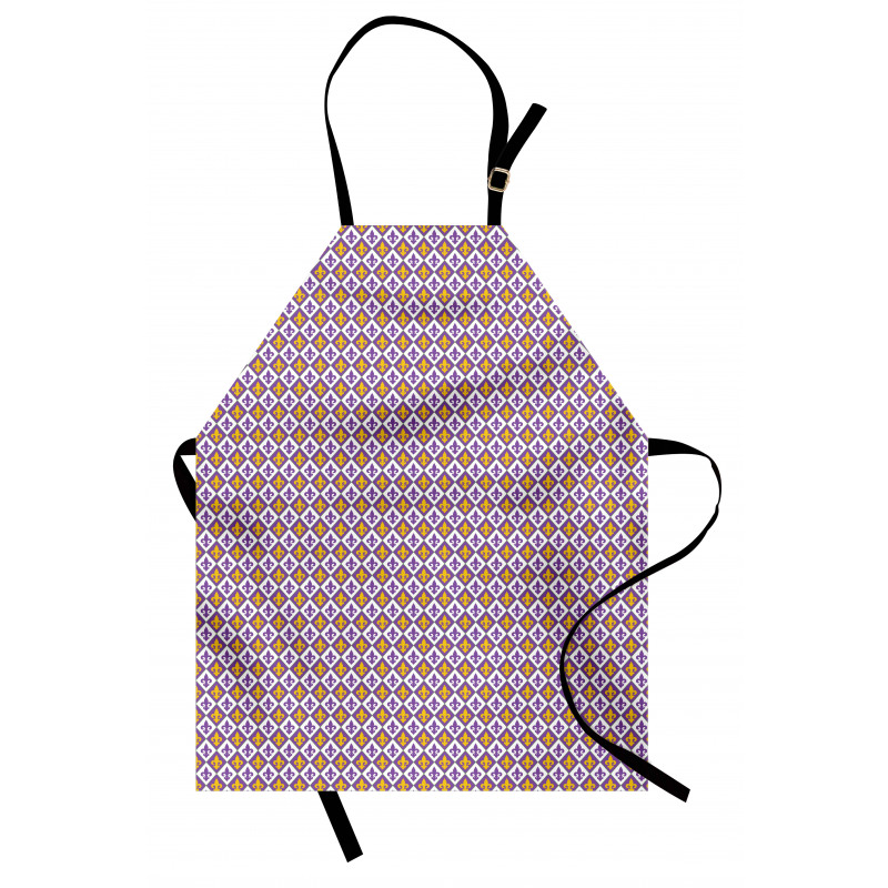 Rhombus Vivid Royal Apron