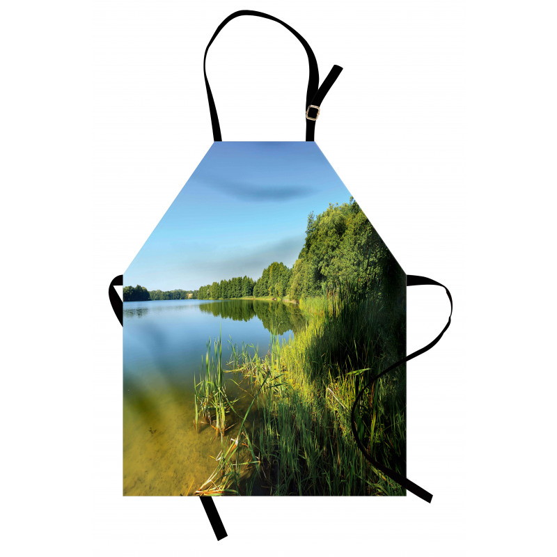 Coastline Trees Nature Apron