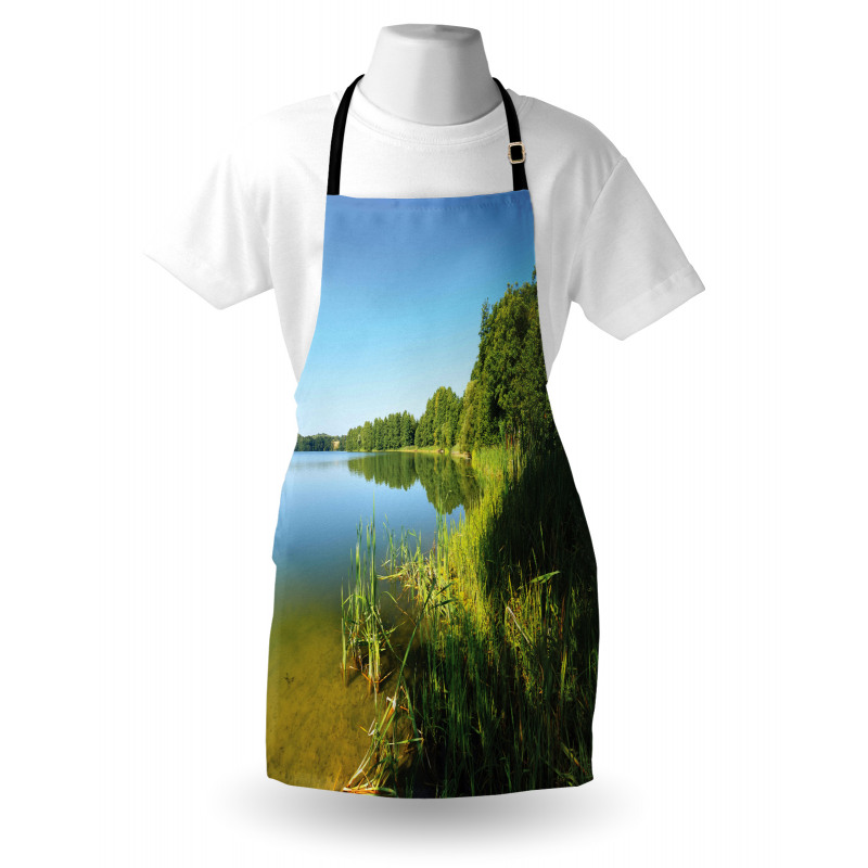 Coastline Trees Nature Apron