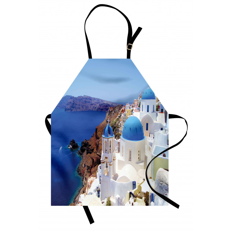 Mediterranean Shore Photo Apron