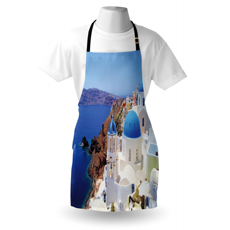 Mediterranean Shore Photo Apron