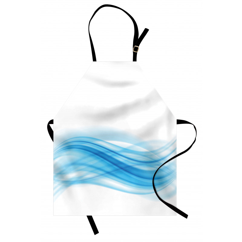 Smooth Wavy Lines Stream Flow Apron