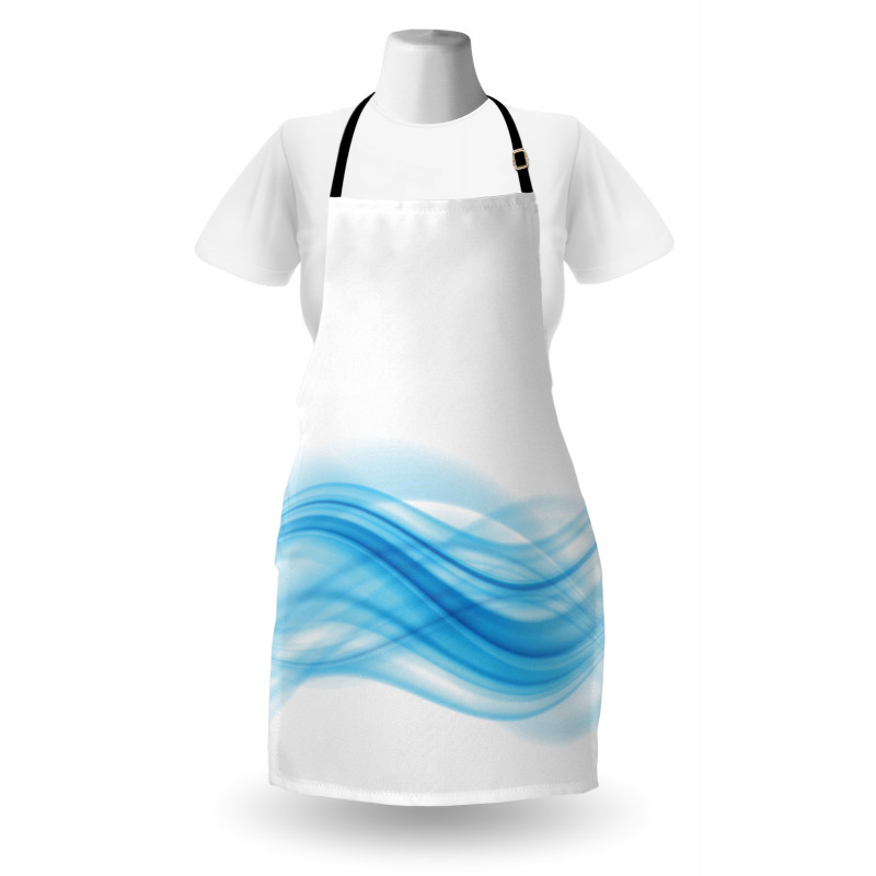 Smooth Wavy Lines Stream Flow Apron