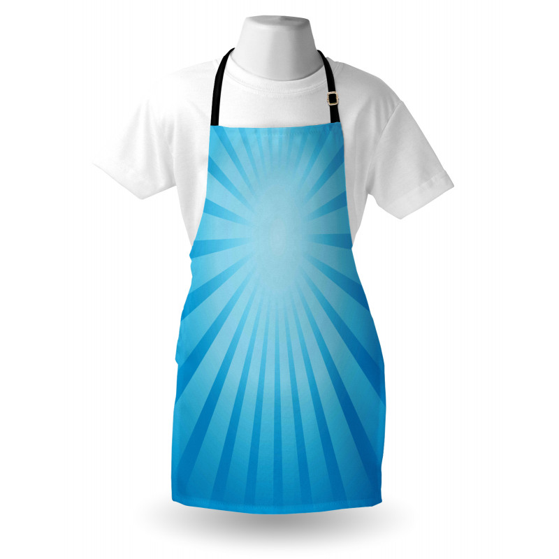 Sun Ray Style Retro Radiate Apron