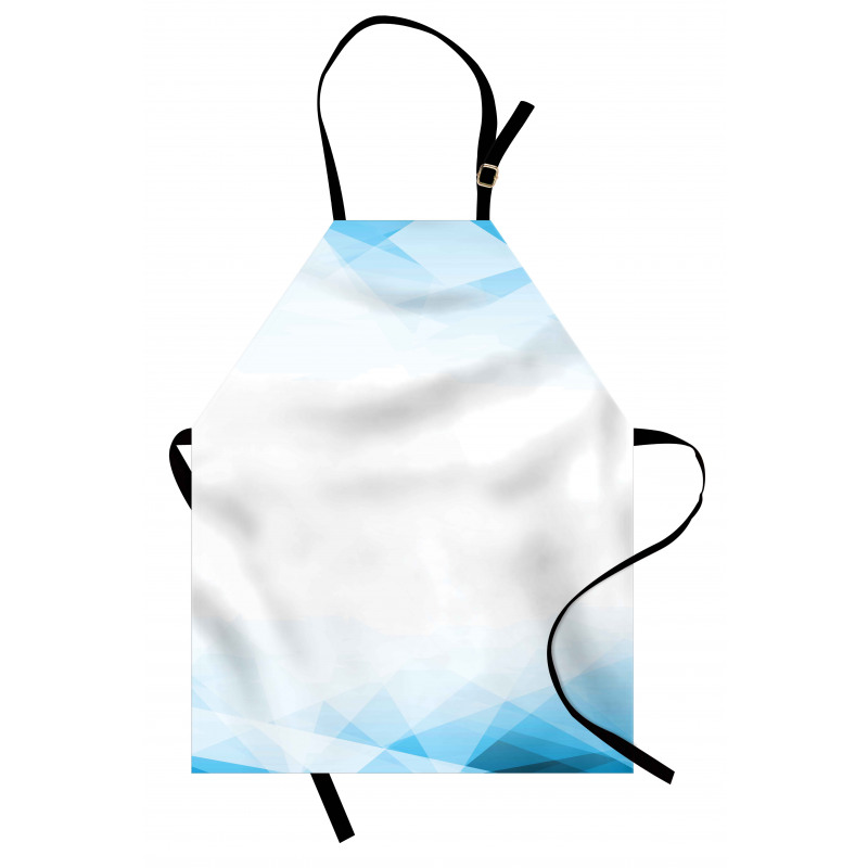 Techno Geometric Futuristic Apron