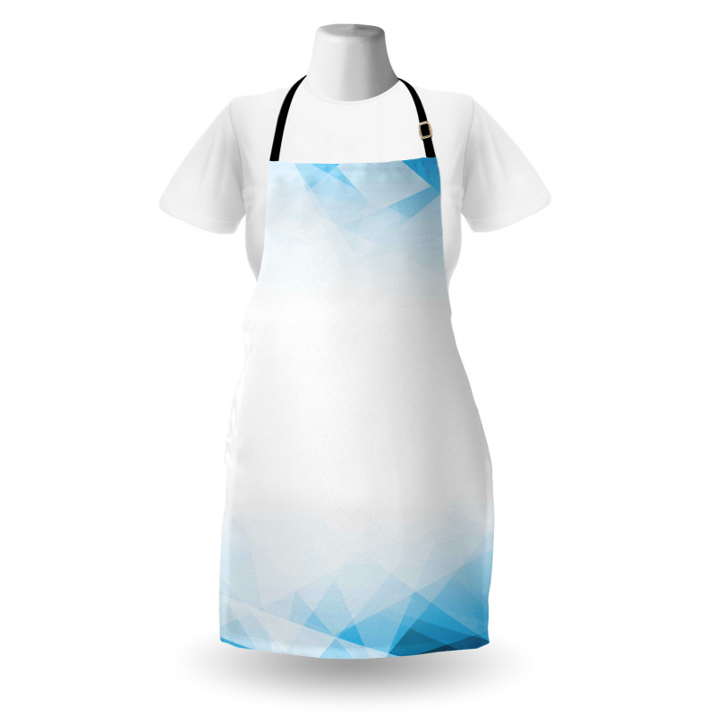 Techno Geometric Futuristic Apron