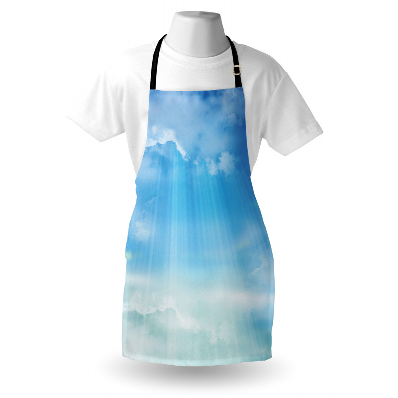 Fascinating Sky with Clouds Apron