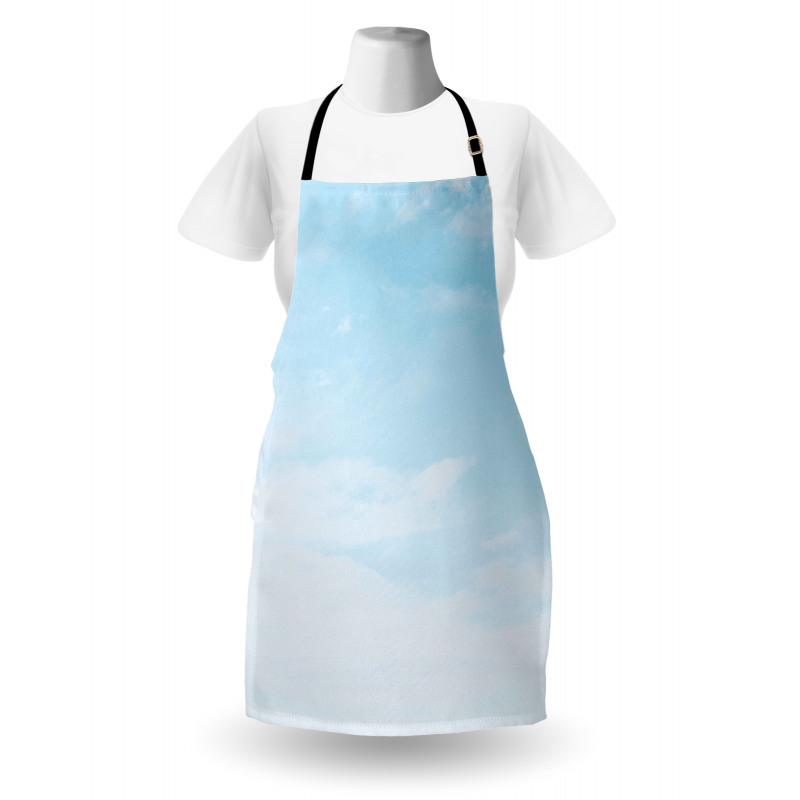 Soft Pastel Sky Clouds Apron