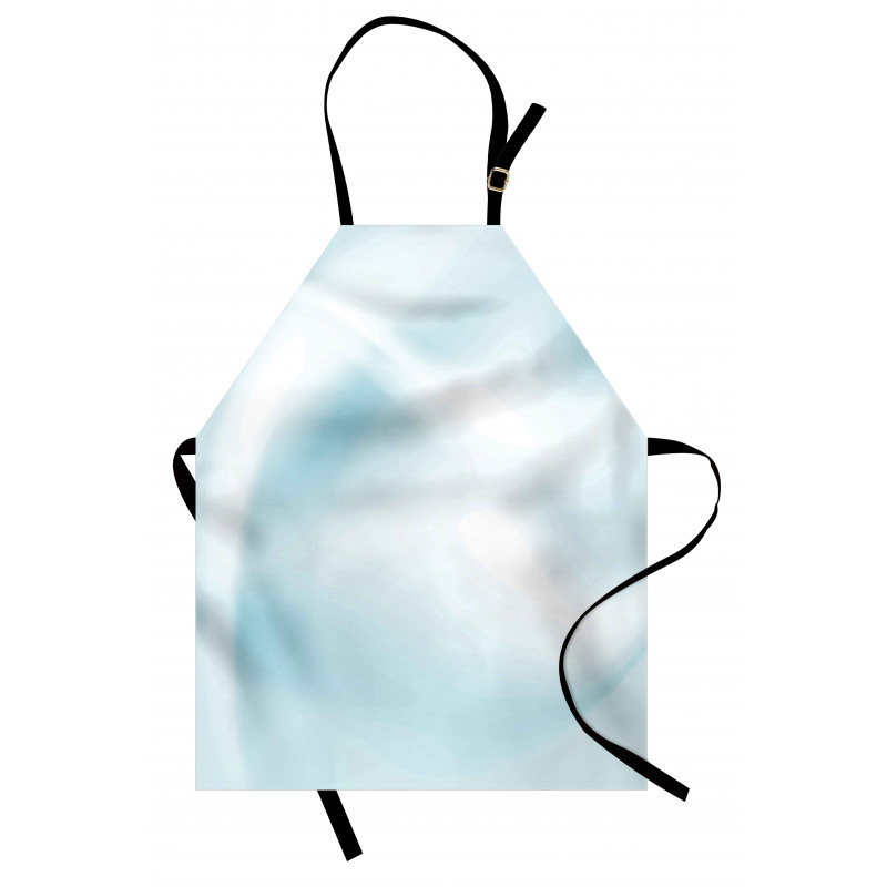 Smooth Pastel Tones Waves Apron