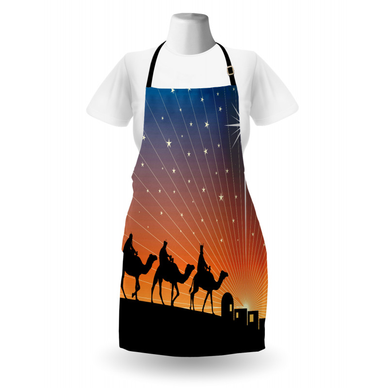 Star of Bethlehem Camel Wise Apron