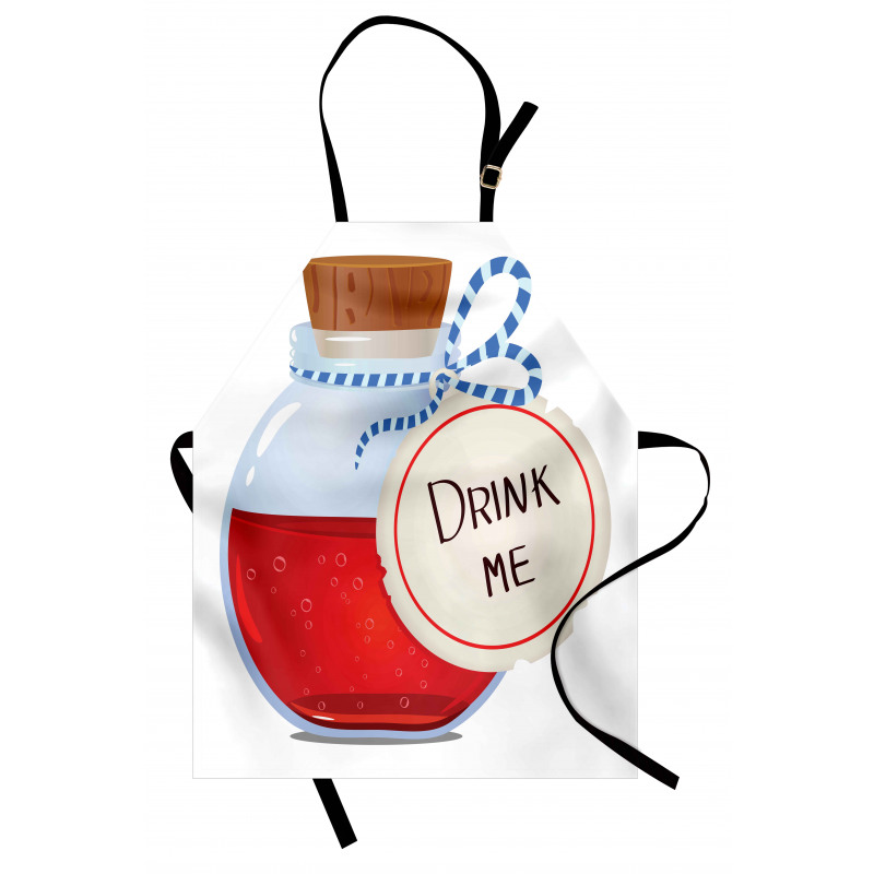 Drink Me Potion in Bottle Apron