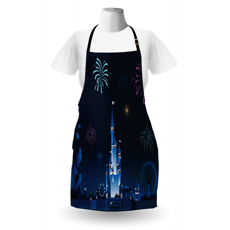 Children Park Firework Castle Apron