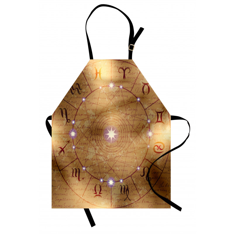 Circle Signs on Manuscript Apron