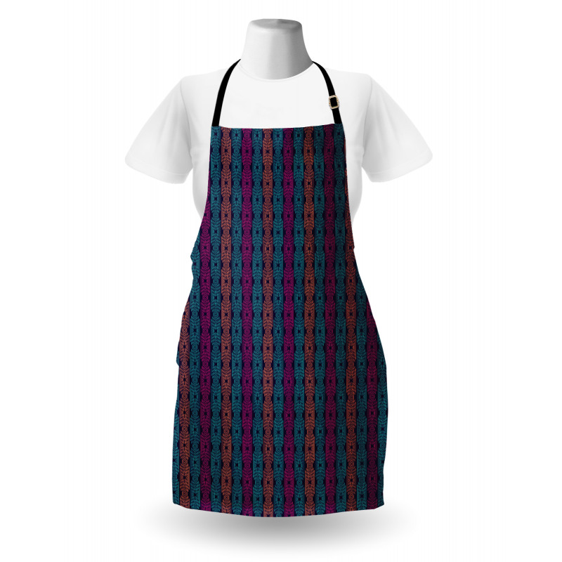 Modern Boho Vivid Design Apron