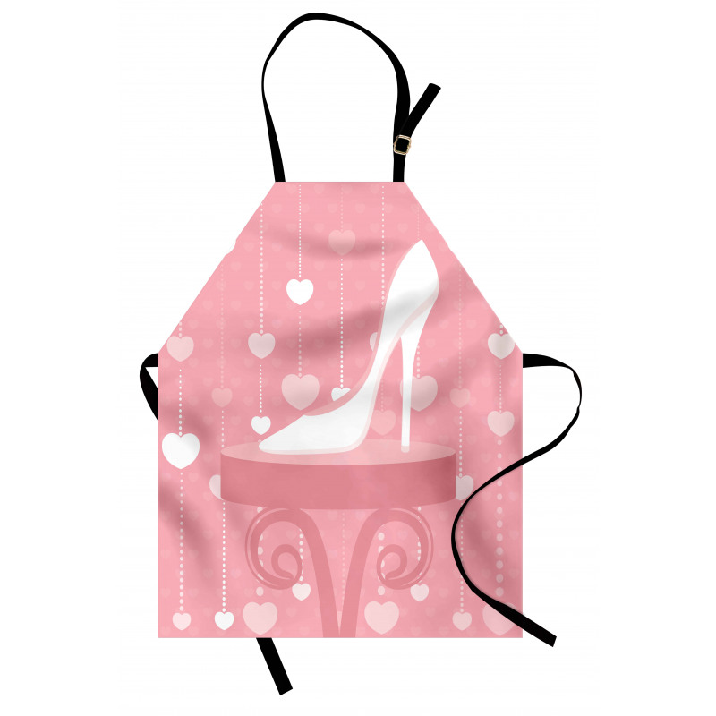 Classy Female Shoe Heart Apron