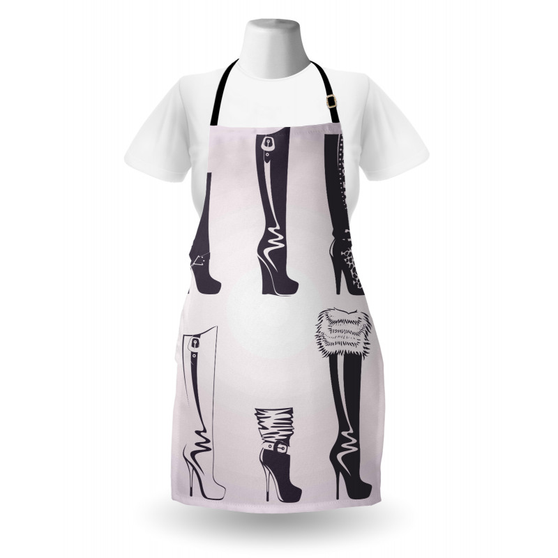 High Heel Boots Apron