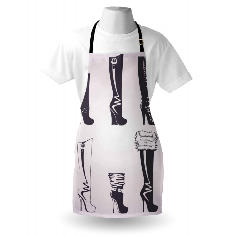 High Heel Boots Apron