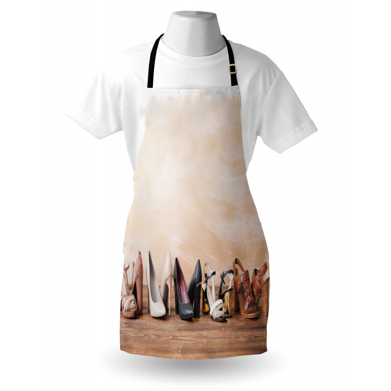 Classy Sleek Shoe Pairs Apron