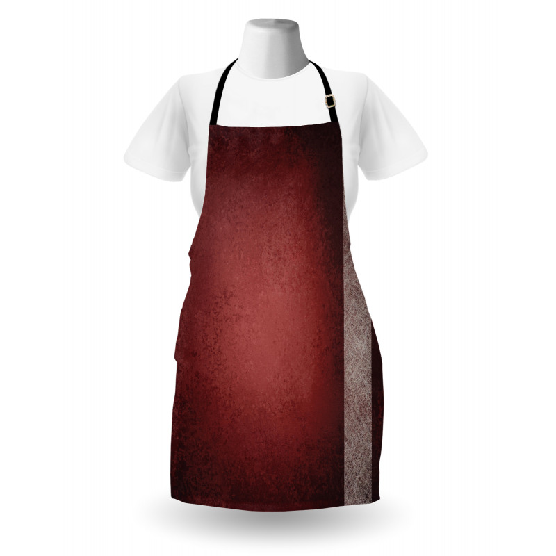 Ombre Effect Grungy Ground Apron