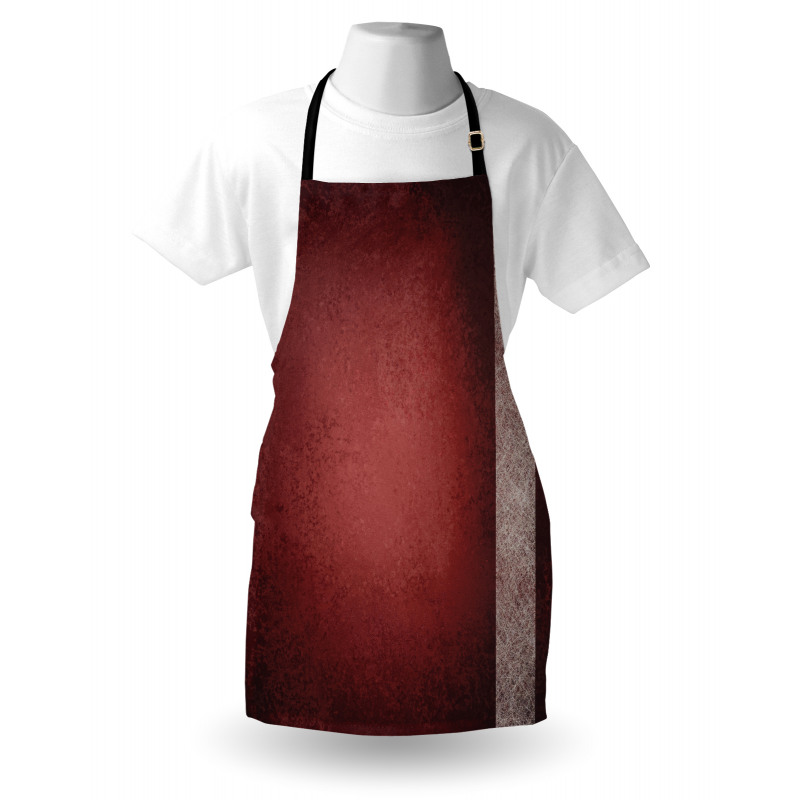 Ombre Effect Grungy Ground Apron