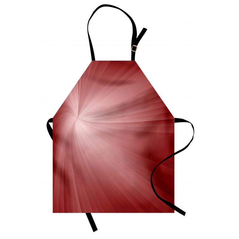 Ombre Effect Twirling Rays Apron