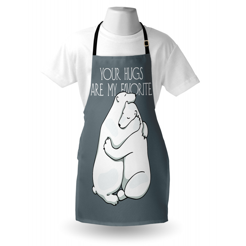 Your Hugs Lettering Valentines Apron