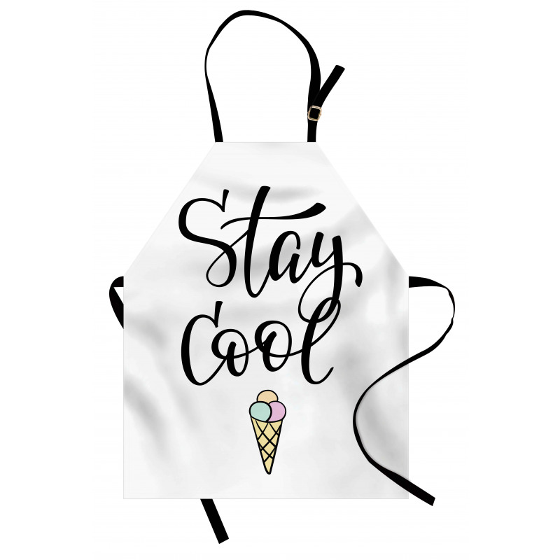 Ice Cream Waffle Cornet Apron