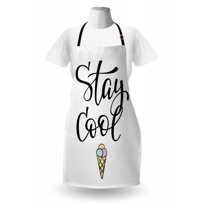 Ice Cream Waffle Cornet Apron