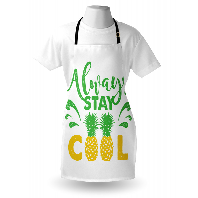 Summer Vibe Pineapple Apron