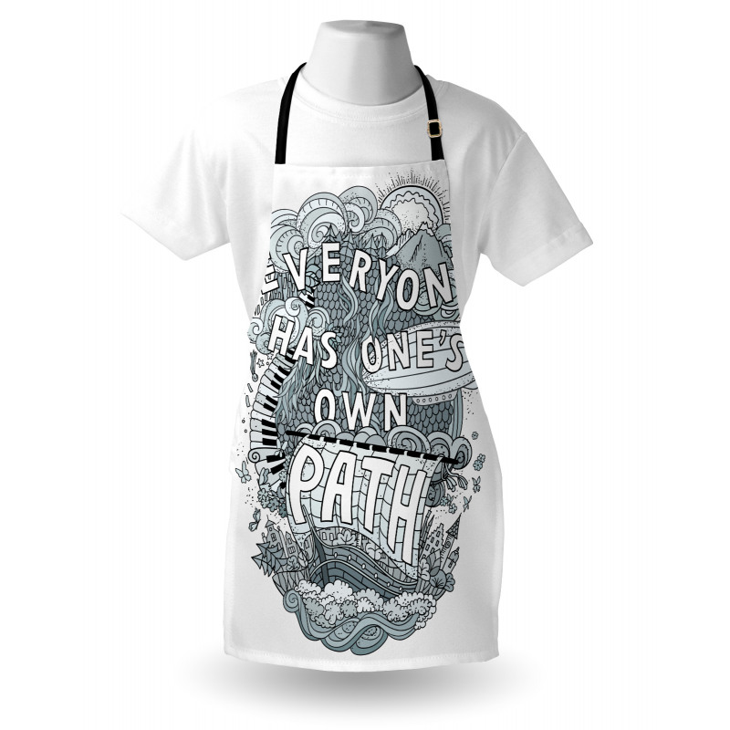 Phrase About Life Apron