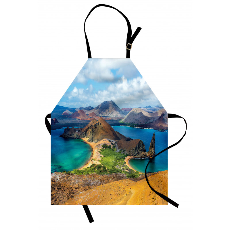 Galapagos Volcanic Scenery Apron