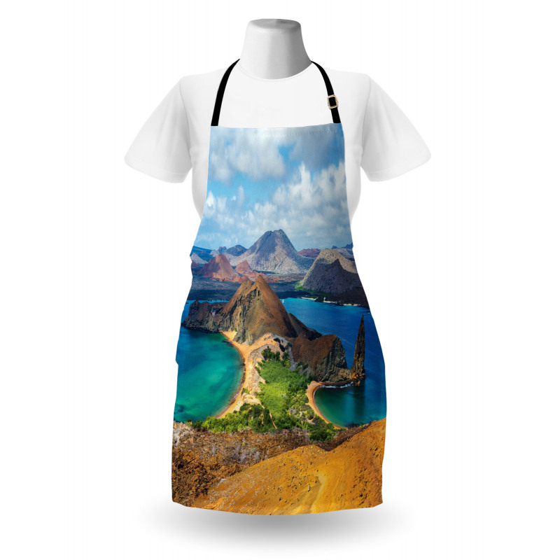 Galapagos Volcanic Scenery Apron