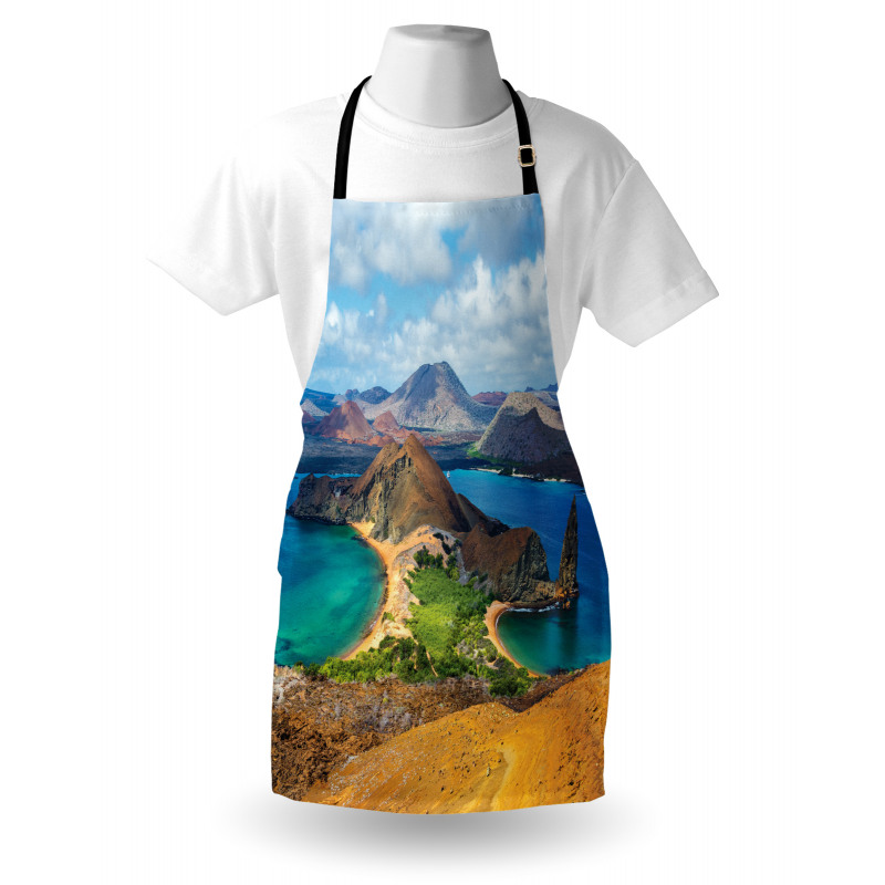 Galapagos Volcanic Scenery Apron