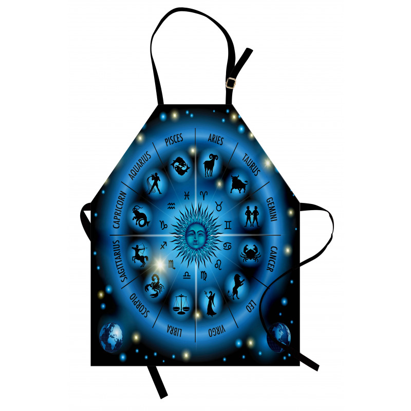 Circle of Horoscope Signs Apron